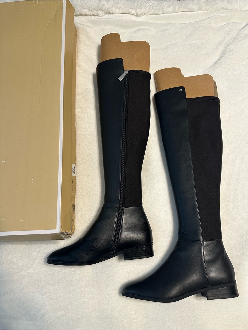 Michael Kors Black Over-the-Knee Riding Boots